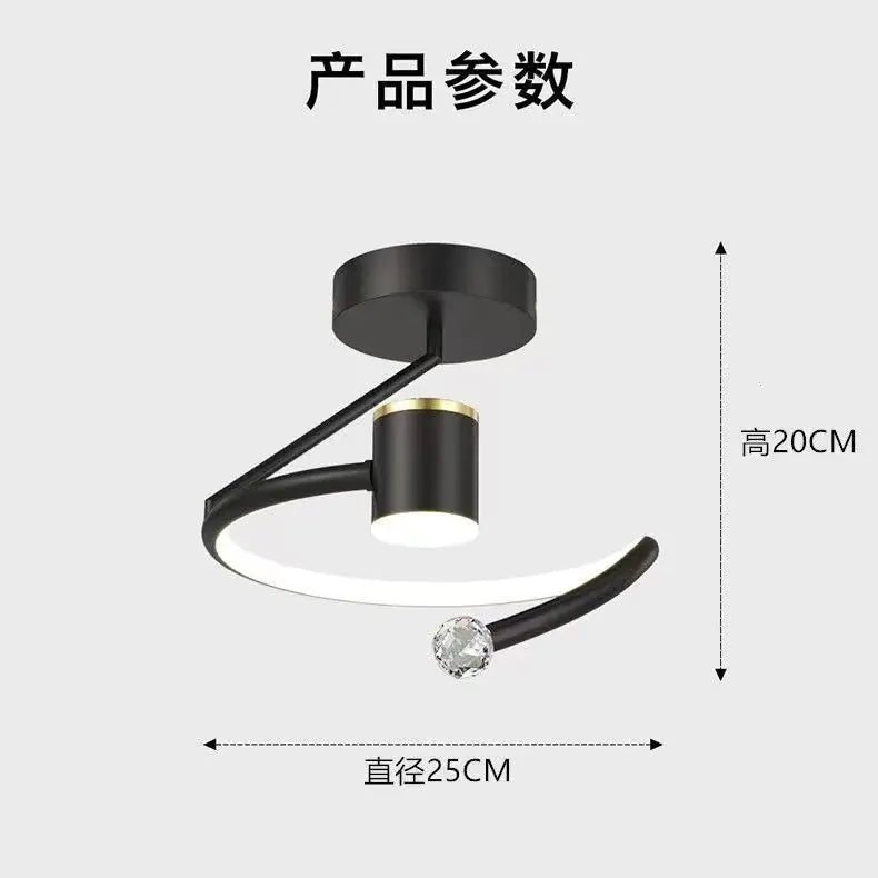 Modern Nordic Starry Sky Corridor Ceiling Light