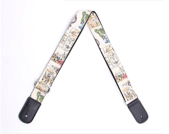 Canvas Guitar Strap and Ukulele Strap